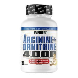 Weider Arginine + Ornithine 4000 (180caps)