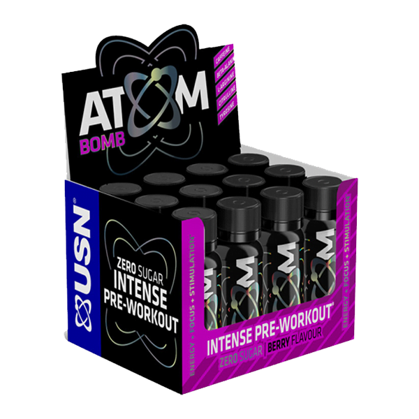 USN Atom Bomb Pre Workout Shot (12 x 60ml)