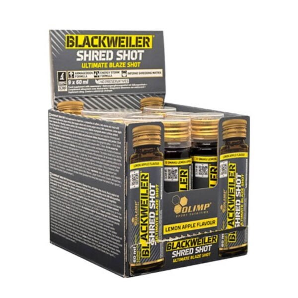 Olimp Blackweiler Shred Shot (9 x 60ml)