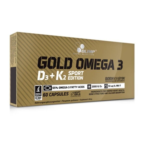 Olimp Gold Omega 3 D3 + K2 Sport Edition (60caps)