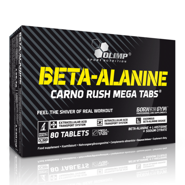 Olimp Beta Alanine Carno Rush Mega Tabs (80tabs)