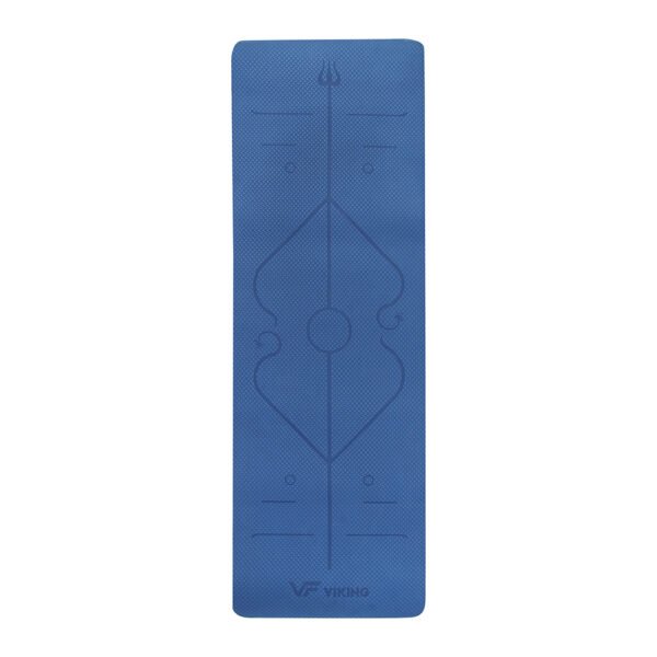 Viking Yoga / Pilates TPE Mat with Body Line Printing - Image 2