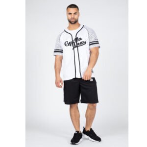 Gorilla Wear 82 Baseball Jersey- White