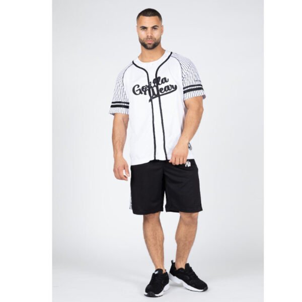 Gorilla Wear 82 Baseball Jersey- White
