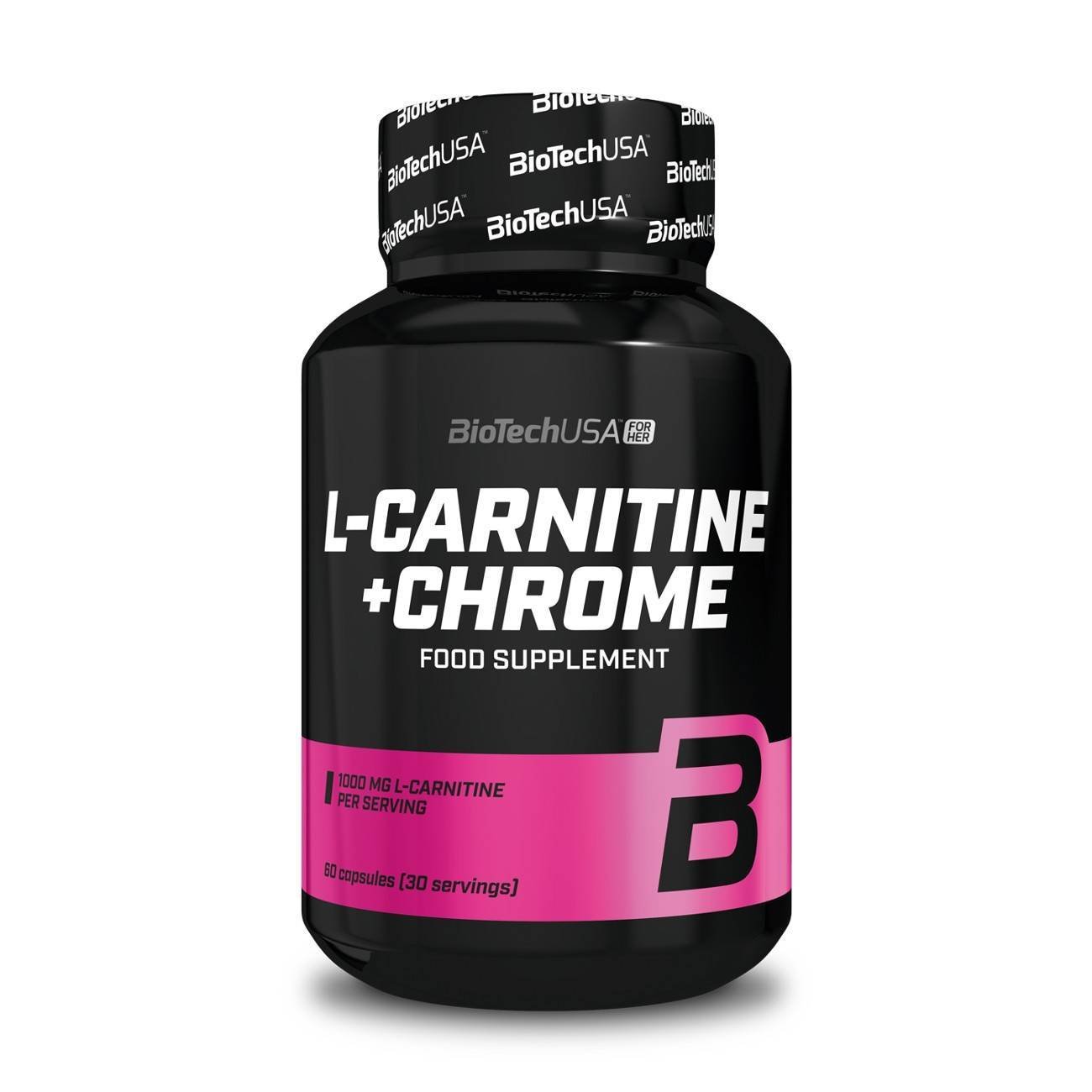 BioTech Usa L-Carnitine + Chrome (60caps)