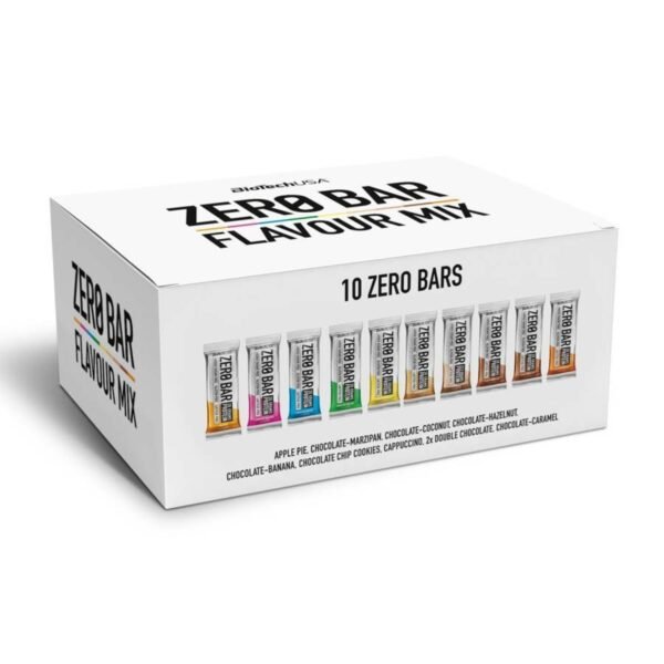 BioTech Usa Zero Bar Kit Flavour Mix (10 x 50g)