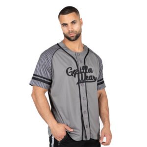 Gorilla Wear 82 Baseball Jersey – Gray