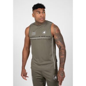Gorilla Wear Broxton Tank Top – Army Green