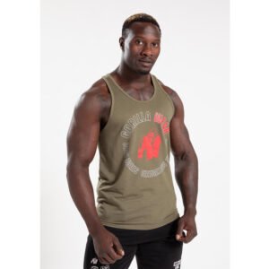 Gorilla Wear Lafayette Tank Top – Army Green