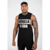 Gorilla Wear Lopez Drop Armhole Tank Top – Black