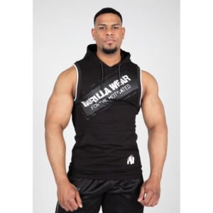 Gorilla Wear Loretto Hooded Tank Top – Black