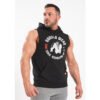 Gorilla Wear Marshall Sleeveless Hoodie – Black