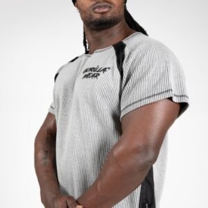 Gorilla Wear Augustine Old School Workout Top – Gray