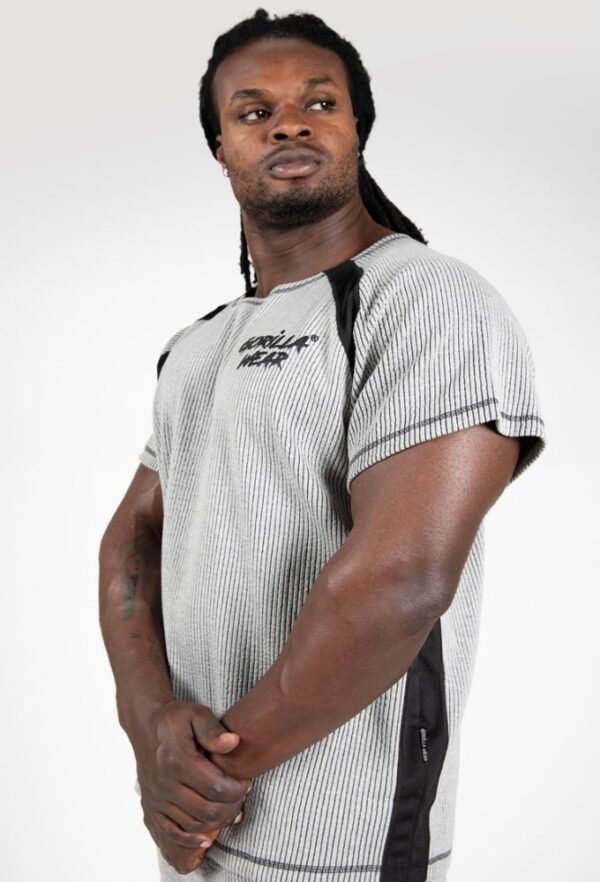 Gorilla Wear Augustine Old School Workout Top – Gray