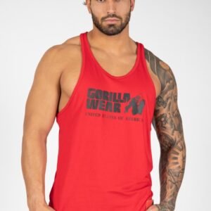 Gorilla Wear Classic Tank Top – Red