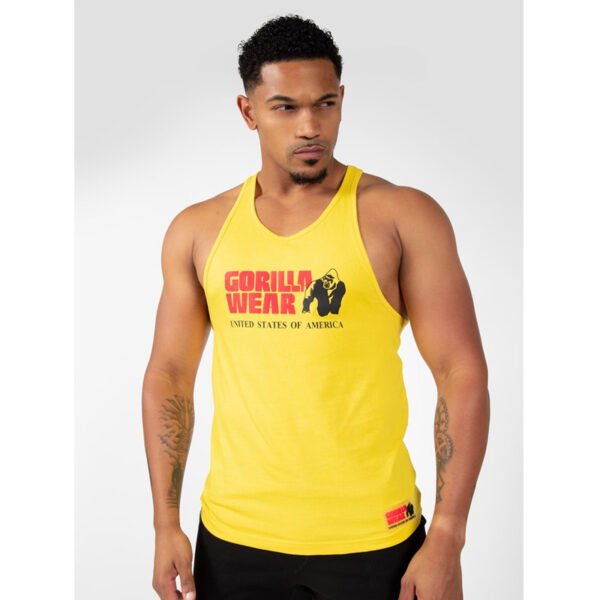 Gorilla Wear Classic Tank Top – Yellow