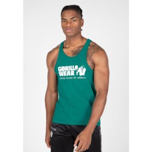 Gorilla Wear Classic Tank Top – Teal Green