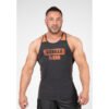Gorilla Wear Wallace Tank Top – Gray/Orange