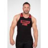 Gorilla Wear Wallace Tank Top – Black/Red