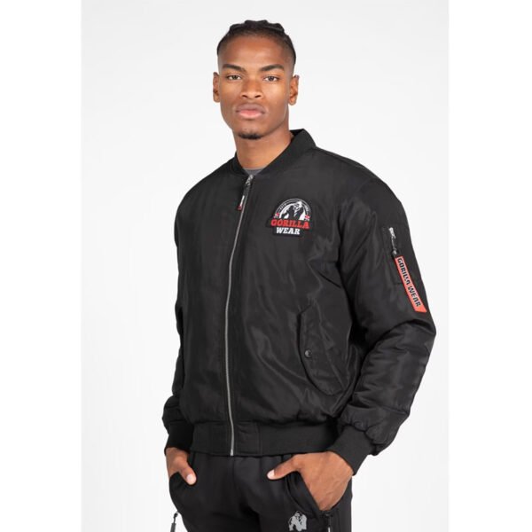 Gorilla Wear Covington Bomber Jacket – Black