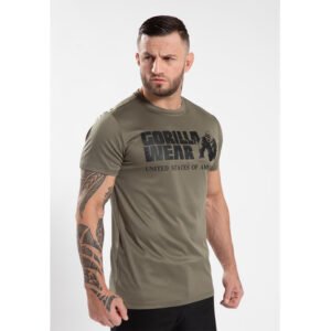 Gorilla Wear Classic Training T-Shirt – Army Green