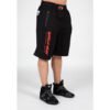 Gorilla Wear Augustine Old School Shorts – Black/Red