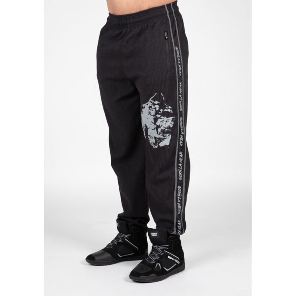 Gorilla Wear Buffalo Old School Pants- Black/Gray