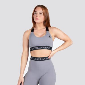 Gorilla Wear Colby Sports Bra – Gray