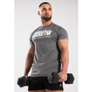 Gorilla Wear Classic Training T-Shirt – Gray Melange