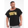 Gorilla Wear Classic Workout Top – Black/Gold