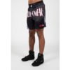 Gorilla Wear Clayton Boxing Shorts – Black/Red