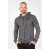 Gorilla Wear Delta Zipped Hoodie – Gray