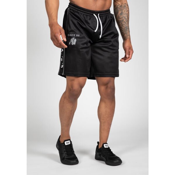 Gorilla Wear Functional Mesh Shorts – Black/White