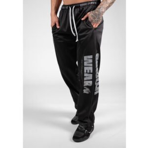 Gorilla Wear Logo Mesh Pants – Black