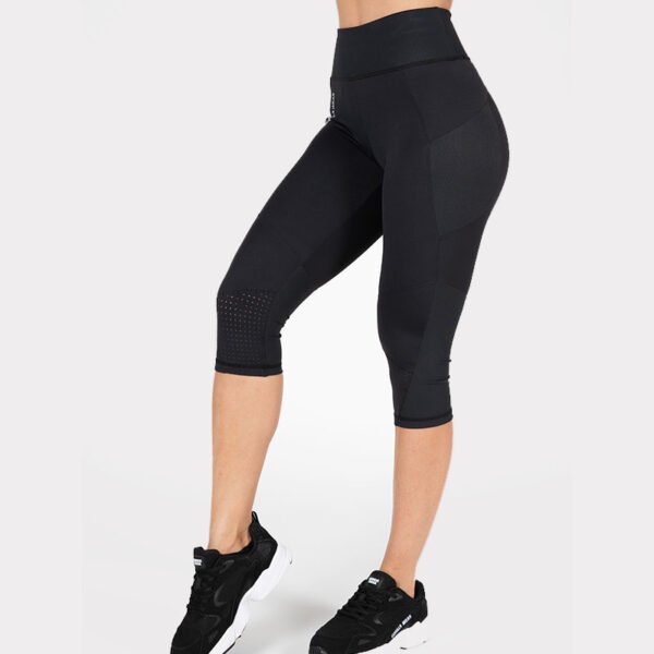 Gorilla Wear Monroe Cropped Leggings – Black