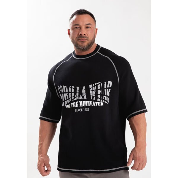 Gorilla Wear Finley Oversized T-Shirt – Black/Gray