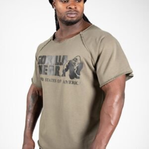 Gorilla Wear Classic Work Out Top – Army Green