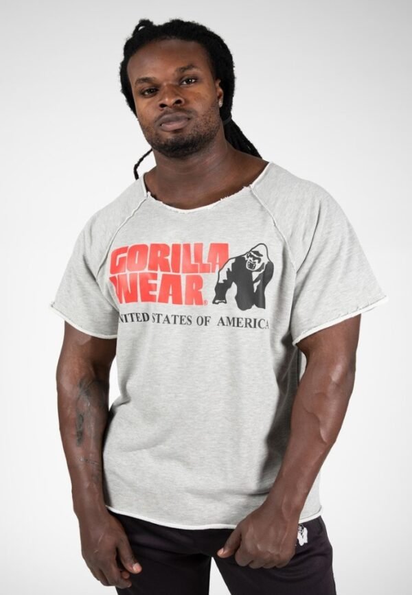 Gorilla Wear Classic Work Out Top Gray