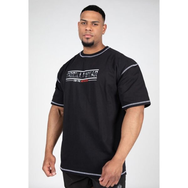 Gorilla Wear Saginaw Oversized T-Shirt – Black