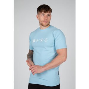 Gorilla Wear Swanton T-Shirt – Blue