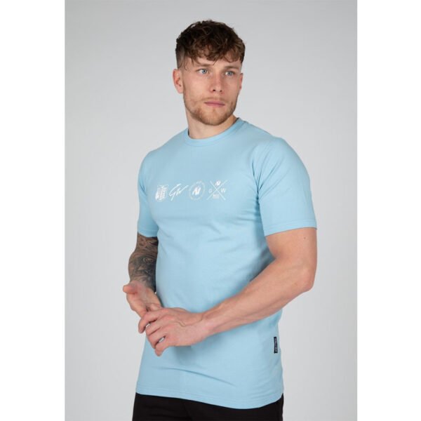 Gorilla Wear Swanton T-Shirt – Blue