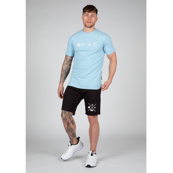 Gorilla Wear Swanton T-Shirt – Blue - Image 3