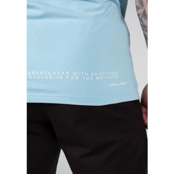 Gorilla Wear Swanton T-Shirt – Blue - Image 5