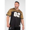 Gorilla Wear Trenton Football Jersey – Black/Gold