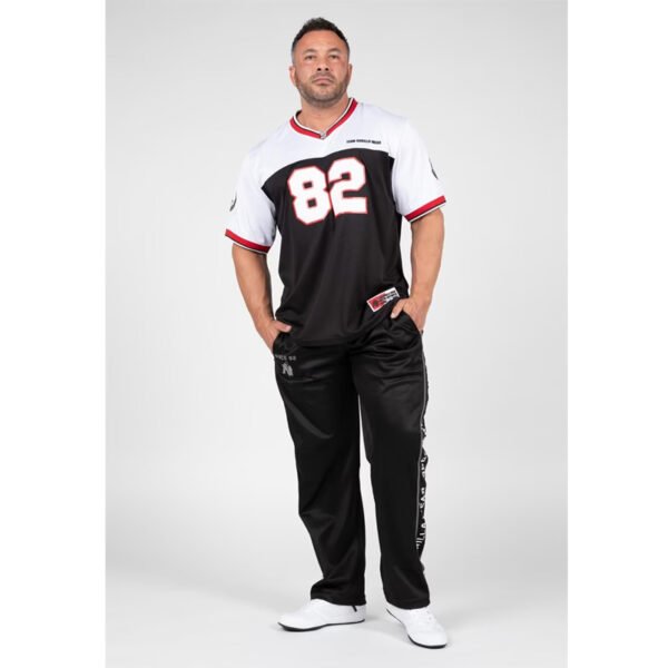 Gorilla Wear Trenton Football Jersey – Black/White - Image 3