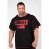 Gorilla Wear Wallace Workout Top – Black/Red