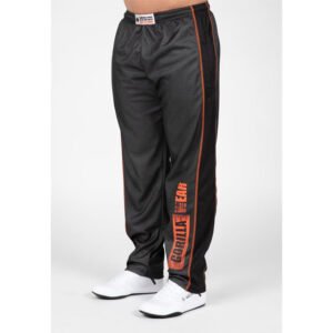 Gorilla Wear Wallace Mesh Pants – Gray/Orange