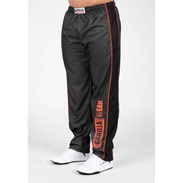 Gorilla Wear Wallace Mesh Pants – Gray/Orange
