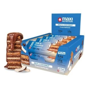 Maxi Nutrition Protein Waffle Bar Milk & Coconut (12 x 40g)