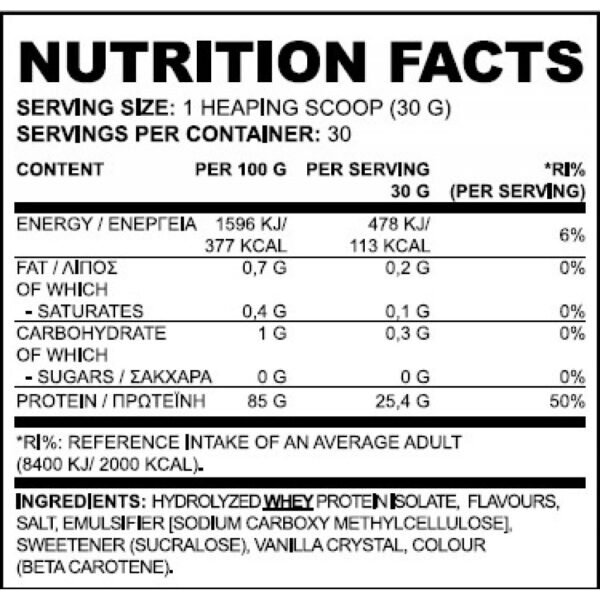 True Nutrition True Isolate (908g) - Image 2